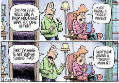SENIOR MOMENT by Joe Heller