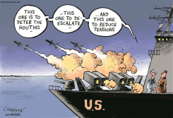 CONTAINING WAR IN THE MIDDLE EAST by Patrick Chappatte