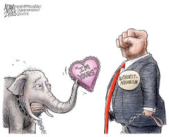 GOP VALENTINE by Adam Zyglis