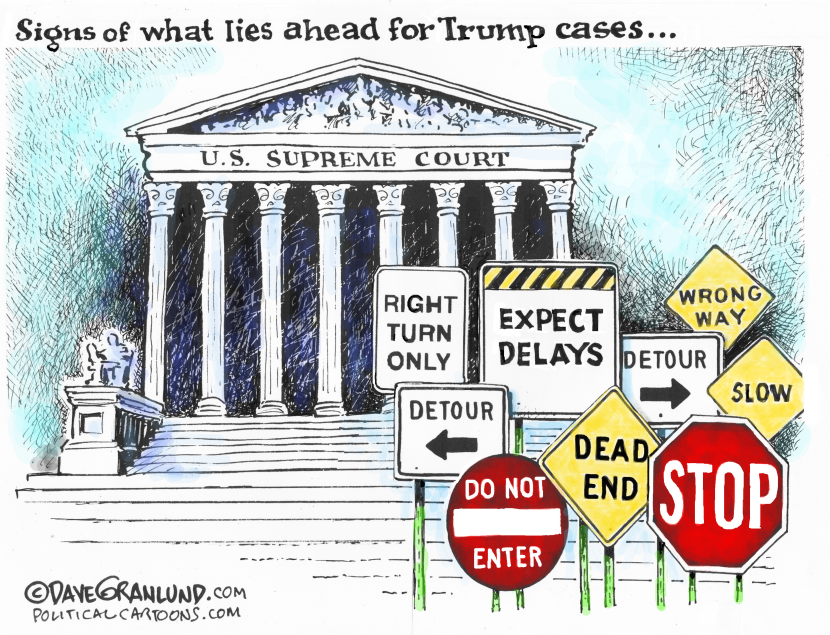 Trump cases and Supreme Court