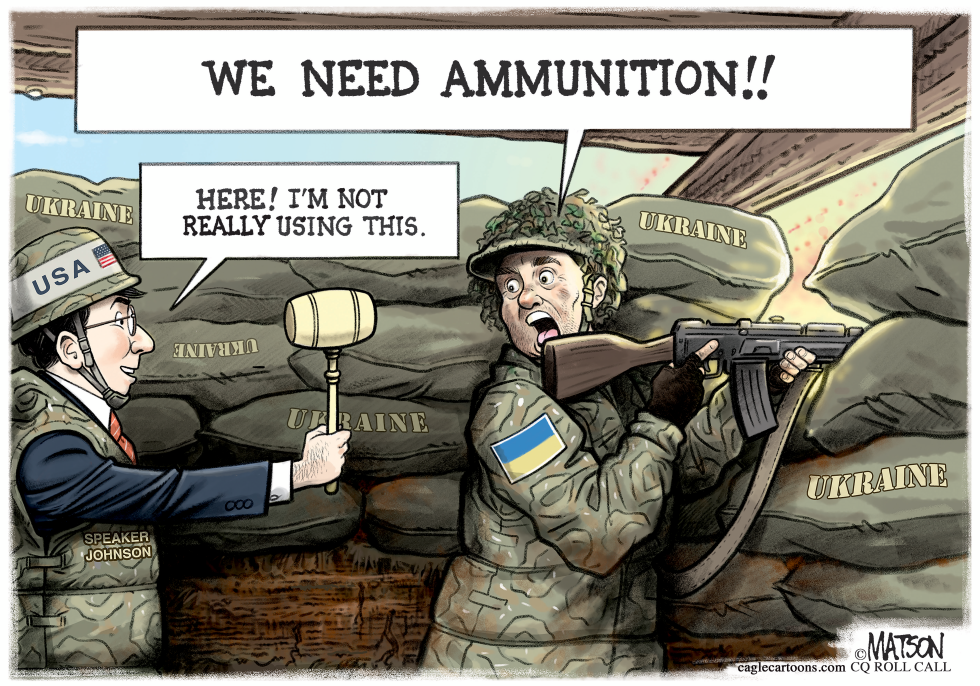 Speaker Johnson in the Ukraine Trenches