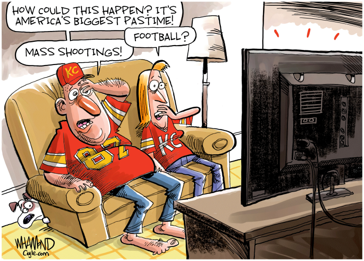 SHOOTING IN KANSAS CITY by Dave Whamond