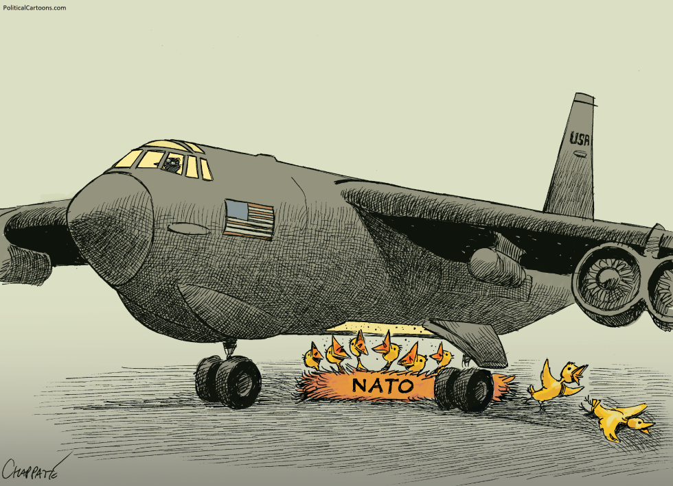 NATO, under the American wing