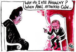 PUTIN'S EXPLAINS NAVALNY'S DEATH by Christo Komarnitski
