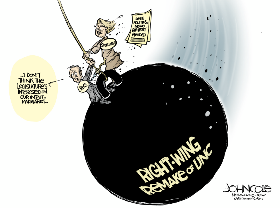 NORTH CAROLINA Politics at UNC