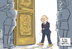 PUTIN'S NEW SHOES by Jeff Koterba