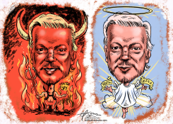 ANGEL OR DEVIL by Guy Parsons