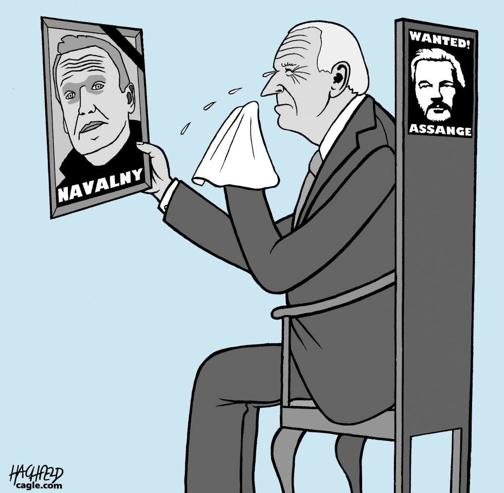 Biden, Navalny, Assange
