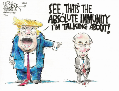 ABSOLUTE IMMUNITY by John Darkow
