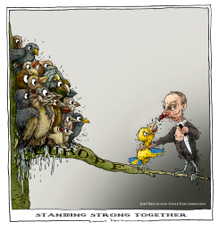 STANDING STRONG TOGETHER by Joep Bertrams