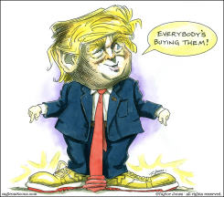 TRUMP SNEAKERS by Taylor Jones