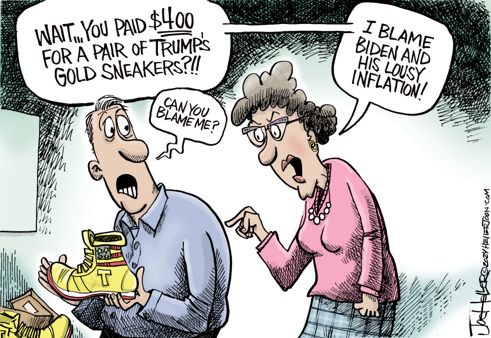 Golden Sneakers