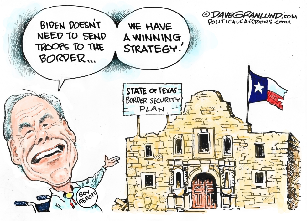 Texas Gov Abbott border plan