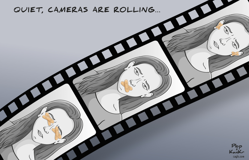 Quiet, cameras are rolling...
