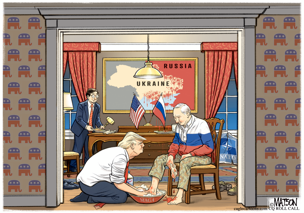 Trump Washes Away Putin Sins