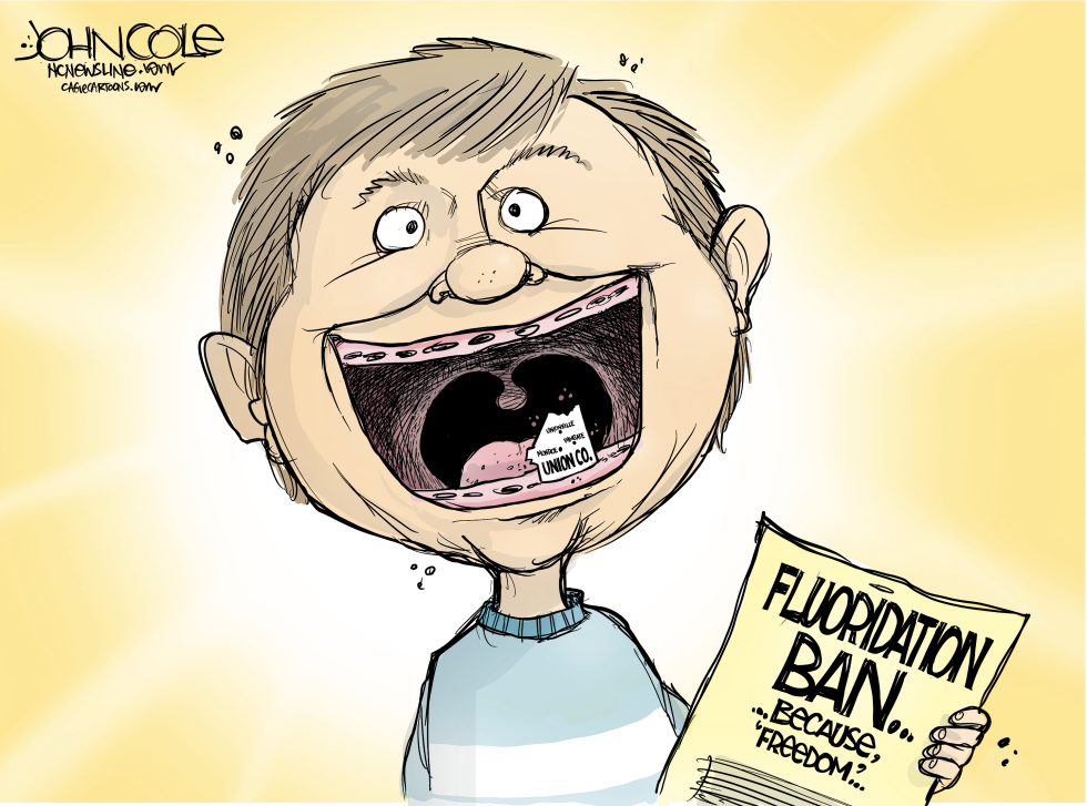 NORTH CAROLINA Smile and say 'fluoridation ban'