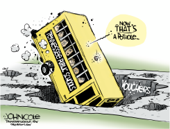 TENNESSEE SCHOOL-VOUCHER POTHOLE by John Cole