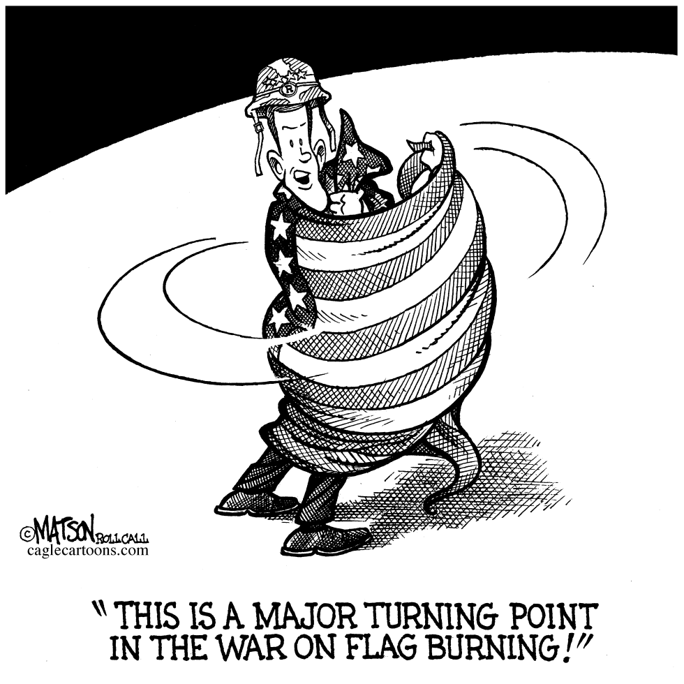 Senator Frist At Turning Point In War On Flag-Burning