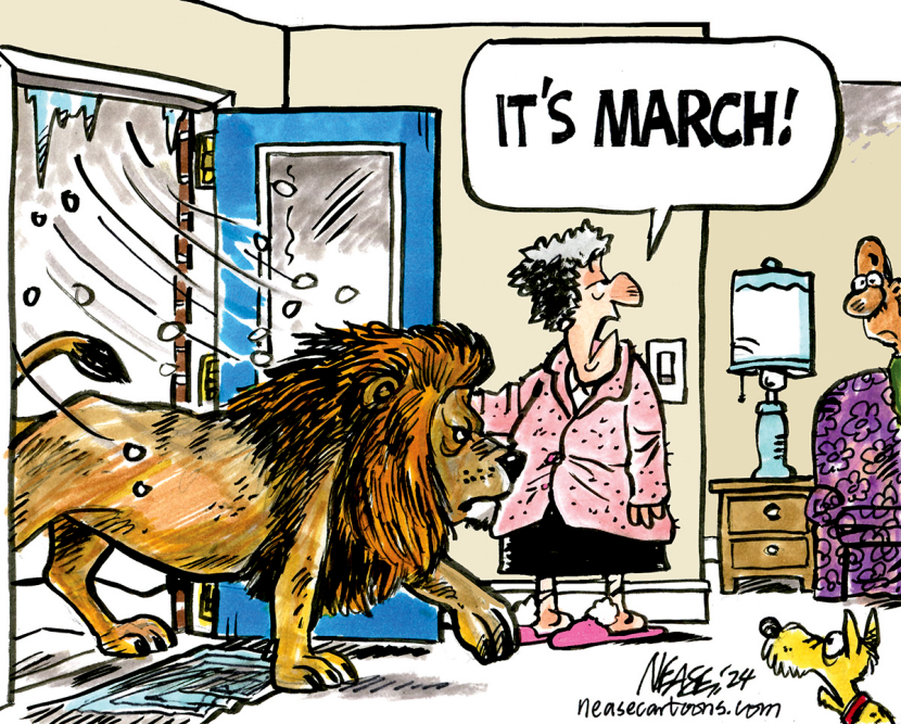 March