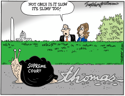 SUPREME COURT SLIME by Bob Englehart
