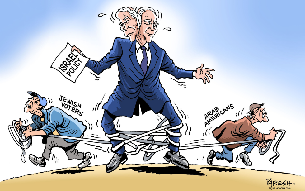 Joe Biden in bind