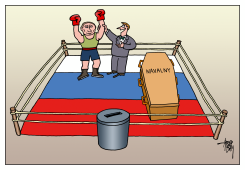 RUSSIAN FAKE-ELECTIONS by Arend van Dam