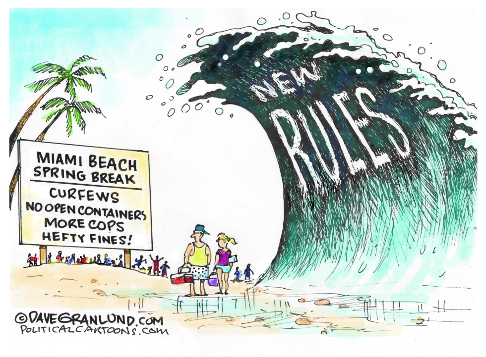 Spring Break Miami Beach new rules