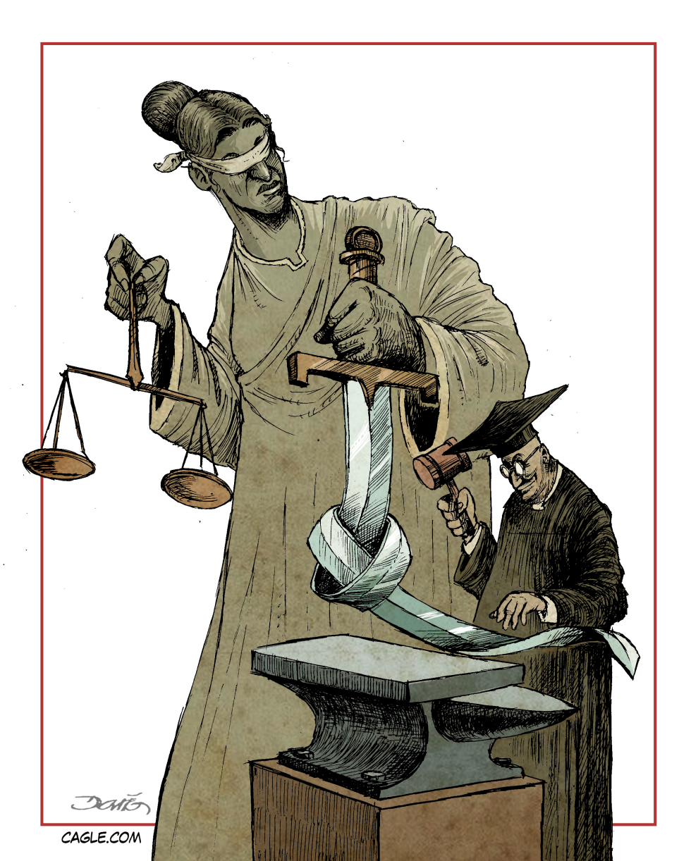manipulated justice