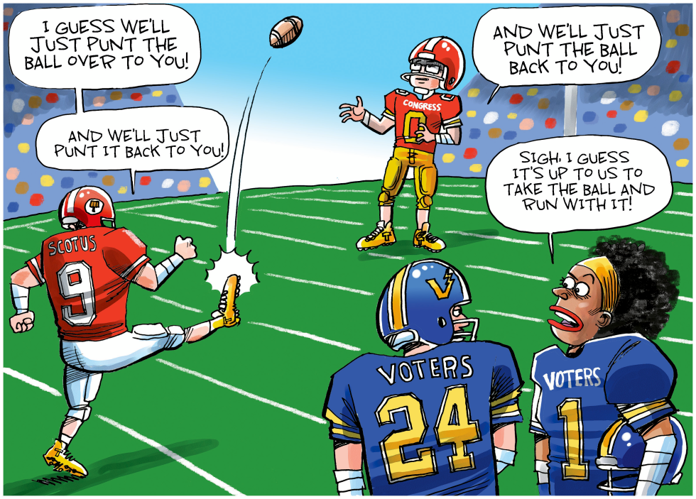 Punting the ball to Congress