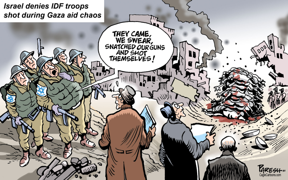 Israel on Gaza aid chaos
