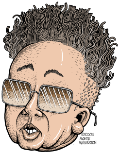 KIM JONG IL  by Monte Wolverton