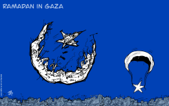 RAMADAN IN GAZA  by Emad Hajjaj
