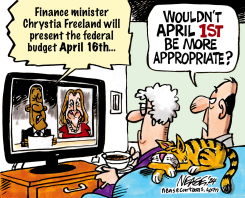 APRIL BUDGET by Steve Nease