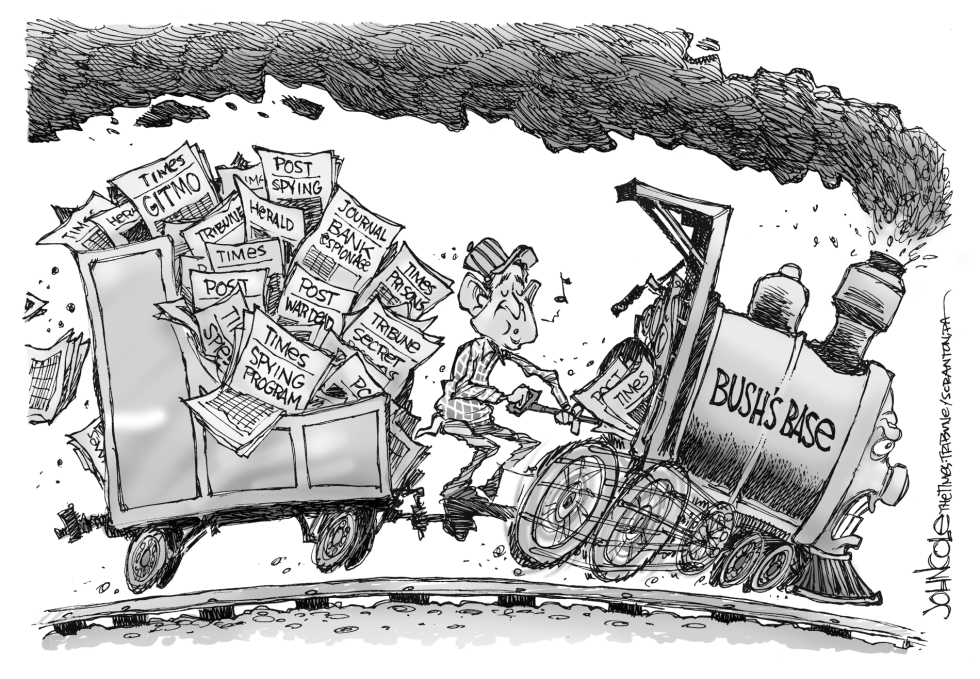 Bush and the press