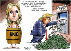 LARA TRUMP TAKES OVER RNC by Dave Whamond