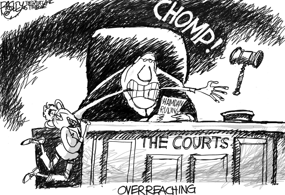 Court Slaps Bush
