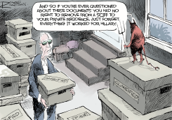 BIDEN FORGETS by Rivers
