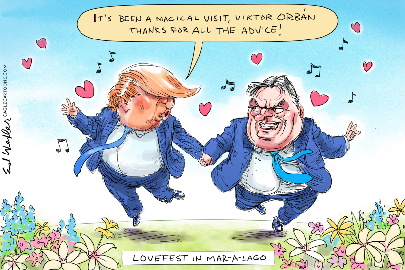 Orban Trump Lovefest In Maralago
