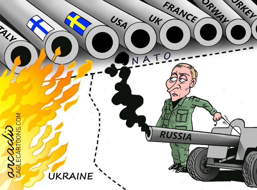 NATO everywhere.