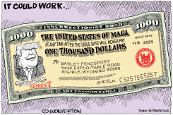 RADICAL TRUMP FUNDRAISING by Monte Wolverton