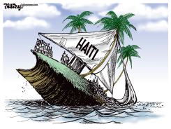 HAITI SINKING by Bill Day
