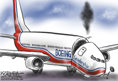 BOEING'S LACK OF LEADERSHIP  by Jeff Koterba