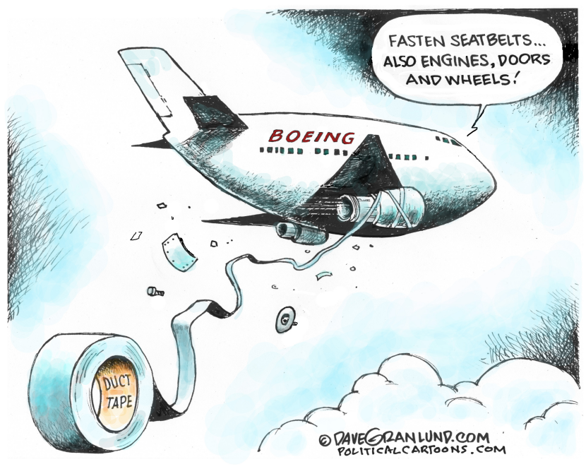 Boeing loose parts