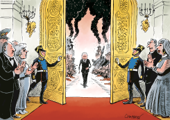 HIS EXCELLENCY PRESIDENT PUTIN V by Patrick Chappatte