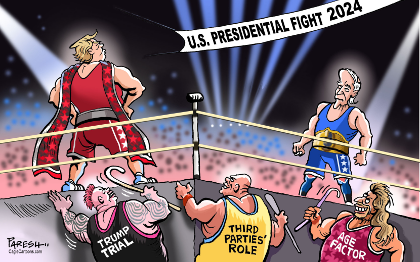 US Presidential fight