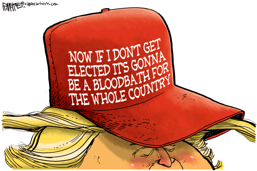 Trump Bloodbath Hat