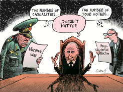 PUTIN'S REELECTION by Patrick Chappatte