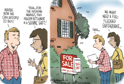 HOUSING MARKET SHIFT by Jeff Koterba