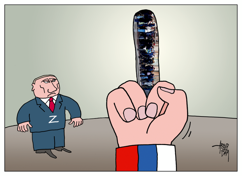voters protest Russia