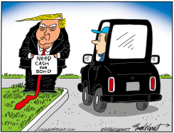 TRUMP CAN'T PAY by Bob Englehart